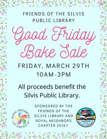 Image for Friends of the Silvis Library  Good Friday Bake Sale