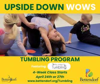 Image for Bettendorf Parks and Rec Tumbling Classes