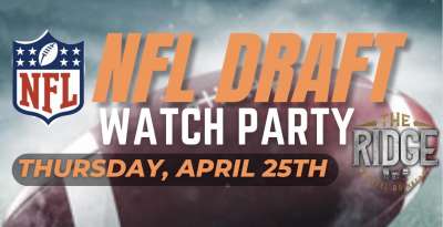 Image for NFL DRAFT WATCH PARTY AT THE RIDGE 
