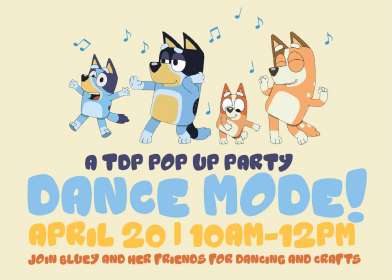 Image for Bluey Pop Up Dance Party